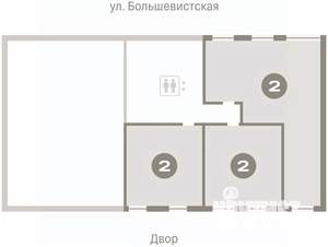2-к квартира, вторичка, 113м2, 8/8 этаж