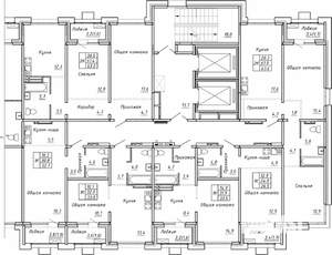 2-к квартира, вторичка, 63м2, 15/15 этаж