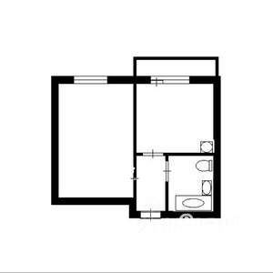 1-к квартира, вторичка, 36м2, 23/25 этаж