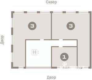 3-к квартира, вторичка, 89м2, 5/7 этаж