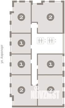 2-к квартира, вторичка, 72м2, 9/15 этаж