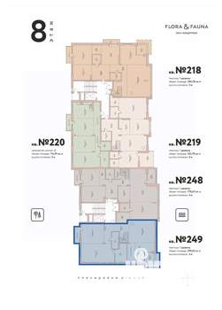 5-к квартира, вторичка, 259м2, 8/8 этаж