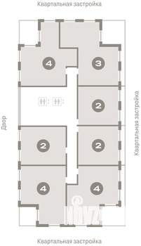 4-к квартира, вторичка, 163м2, 15/15 этаж