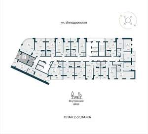 Студия квартира, вторичка, 26м2, 3/25 этаж