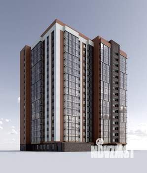 2-к квартира, строящийся дом, 53м2, 7/17 этаж
