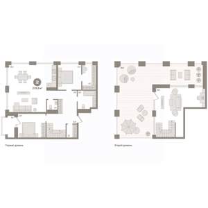 2-к квартира, сданный дом, 203м2, 8/8 этаж