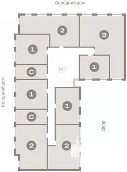 Студия квартира, вторичка, 21м2, 5/8 этаж