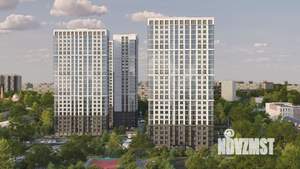 1-к квартира, строящийся дом, 38м2, 15/25 этаж