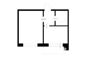 1-к квартира, вторичка, 33м2, 3/10 этаж