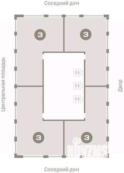3-к квартира, вторичка, 135м2, 23/23 этаж