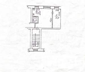 2-к квартира, вторичка, 45м2, 2/3 этаж