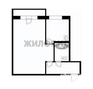 1-к квартира, вторичка, 32м2, 3/4 этаж