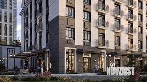 3-к квартира, строящийся дом, 70м2, 12/24 этаж