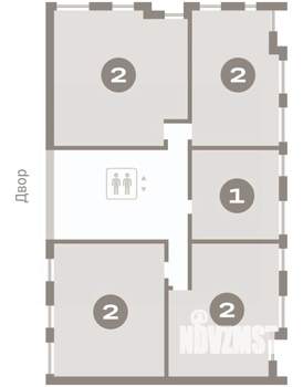 2-к квартира, вторичка, 91м2, 8/15 этаж