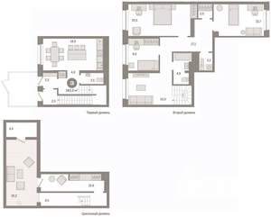 3-к квартира, вторичка, 163м2, 2/9 этаж