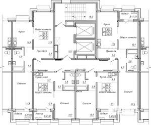 Студия квартира, вторичка, 65м2, 11/15 этаж