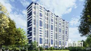 1-к квартира, строящийся дом, 30м2, 6/17 этаж
