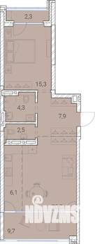 2-к квартира, вторичка, 68м2, 13/25 этаж