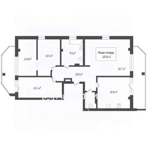 4-к квартира, вторичка, 107м2, 17/24 этаж
