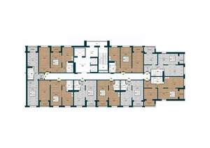 2-к квартира, вторичка, 66м2, 11/25 этаж