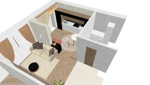 3-к квартира, вторичка, 66м2, 9/26 этаж