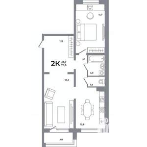 Фото квартиры на продажу (1)