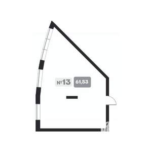 1-к квартира, вторичка, 62м2, 5/22 этаж
