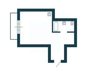 Студия квартира, вторичка, 29м2, 10/17 этаж