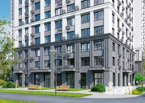 1-к квартира, строящийся дом, 25м2, 10/25 этаж