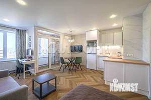 1-к квартира, вторичка, 34м2, 19/25 этаж