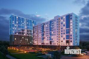3-к квартира, строящийся дом, 71м2, 7/27 этаж