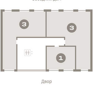 3-к квартира, вторичка, 81м2, 3/12 этаж