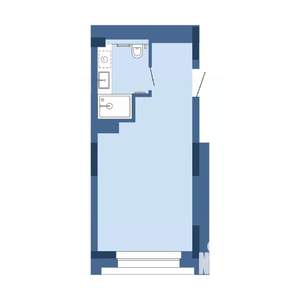 1-к квартира, вторичка, 24м2, 9/30 этаж