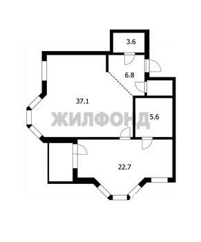 2-к квартира, вторичка, 78м2, 5/19 этаж