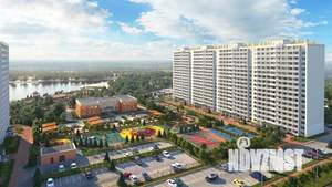 2-к квартира, строящийся дом, 45м2, 12/17 этаж