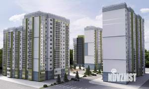 2-к квартира, строящийся дом, 62м2, 15/15 этаж