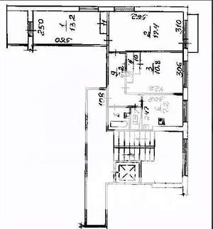 3-к квартира, вторичка, 61м2, 7/10 этаж