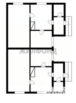 4-к квартира, вторичка, 66м2, 1/1 этаж