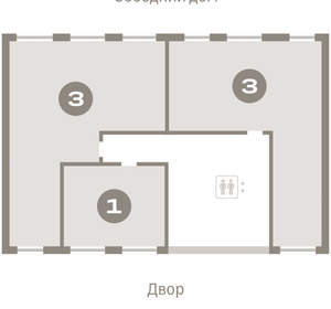 3-к квартира, вторичка, 90м2, 3/12 этаж