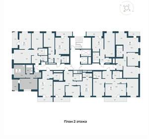 1-к квартира, вторичка, 40м2, 2/18 этаж