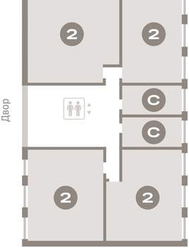 2-к квартира, вторичка, 81м2, 2/18 этаж