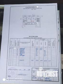 2-к квартира, вторичка, 58м2, 3/5 этаж