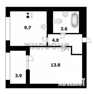 1-к квартира, вторичка, 35м2, 8/16 этаж