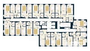 1-к квартира, вторичка, 39м2, 7/25 этаж
