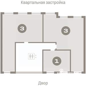 3-к квартира, вторичка, 87м2, 8/9 этаж