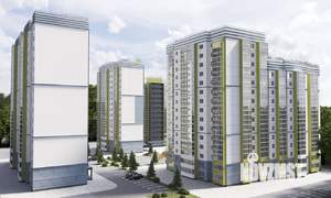 3-к квартира, строящийся дом, 75м2, 11/15 этаж