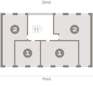 Студия квартира, вторичка, 42м2, 4/11 этаж