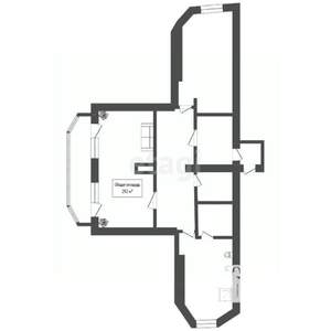 5-к квартира, вторичка, 292м2, 7/8 этаж