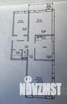 3-к квартира, вторичка, 86м2, 4/10 этаж