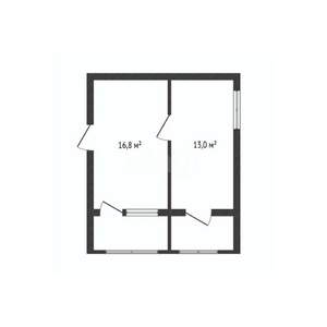 2-к квартира, вторичка, 40м2, 1/9 этаж